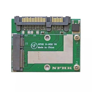 2.5 吋 SATA 轉 MINI PCI-E mSATA SSD 固態硬碟轉接卡