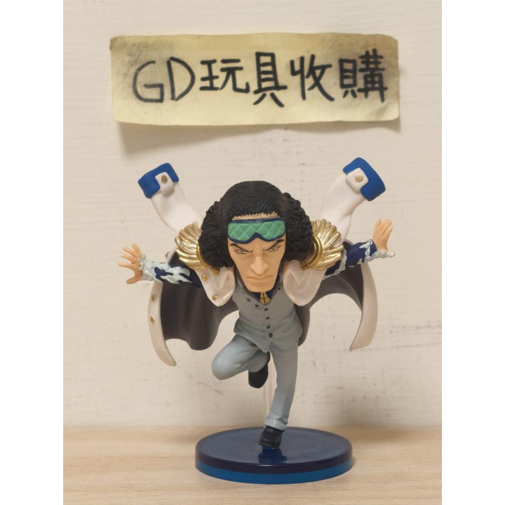 【GD玩具收購當舖】代理版 WCF vol.33 海賊王 馬林福特篇 青雉 庫贊 庫山 海軍三大將 MF08 公仔