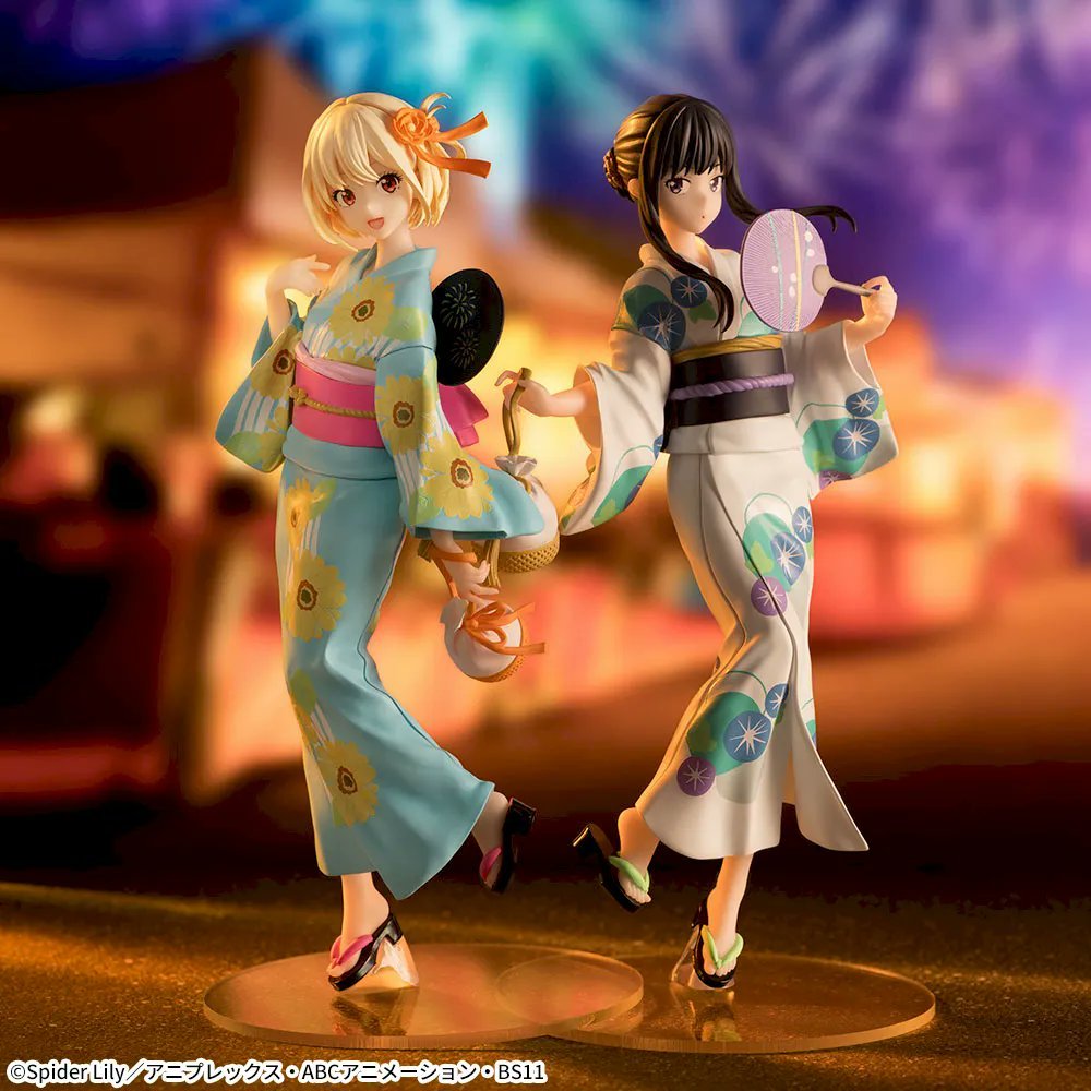 🔥鹿本🔥日版 景品 SEGA Luminasta 莉可麗絲 錦木千束 井之上瀧奈 浴衣 新色 和服 公仔 模型