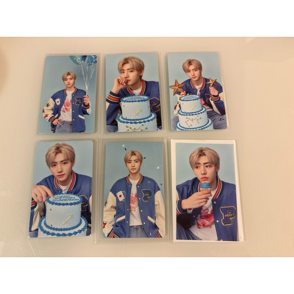 8/14更新enhypen 朴成訓 生日sunghoon小卡 手鏈小卡
