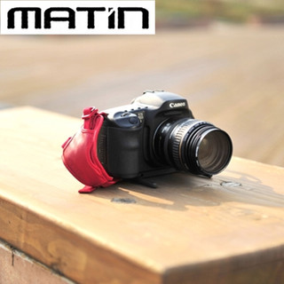 又敗家｜韓國製造Matin真皮腕帶M-7371(站著小底座不卡電池蓋電池座翻轉螢幕)相機手帶數位相機手腕帶輕單眼相機腕帶