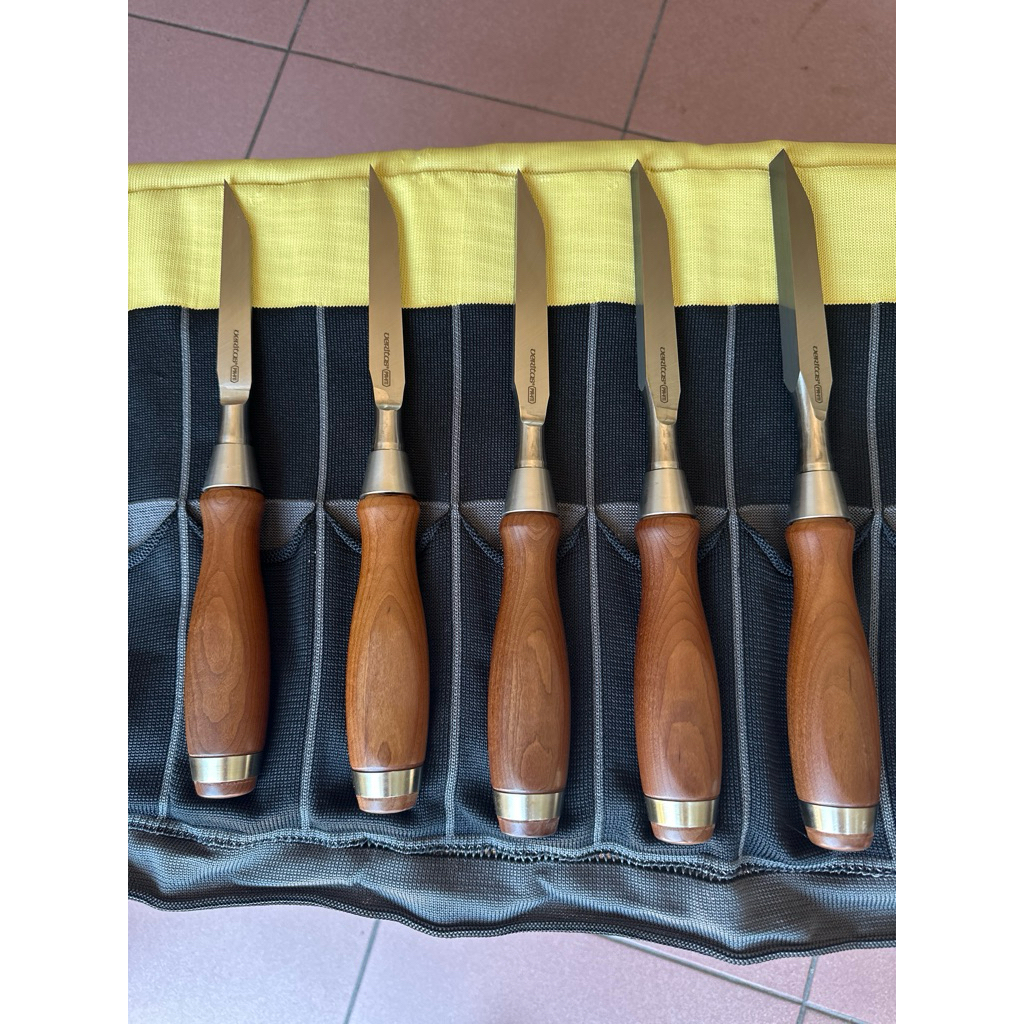 新品久放 veritas 榫眼鑿刀組 pm-v11鋼