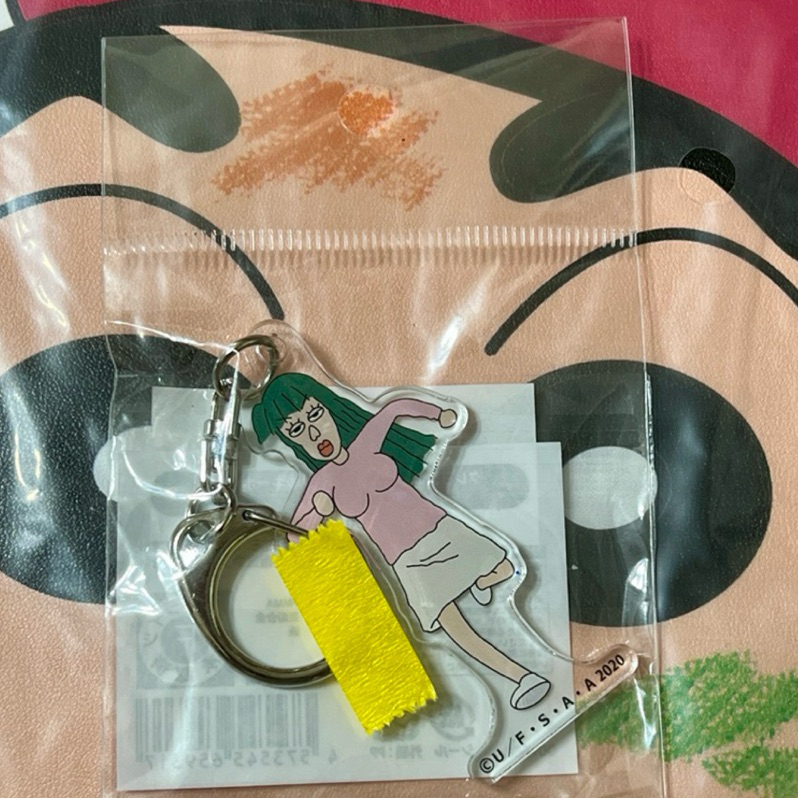 蠟筆小新 塗鴉王國 小新畫的娜娜子姐姐 30週年 壓克力鑰匙圈 高雄快閃店限定
