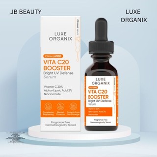 Luxe Organix Pro Vita C20 Booster Bright UV Defense Serum
