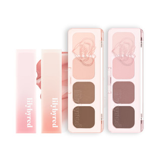 lilybyred Pink Closet 系列 眼唇限定套組（四宮格眼影 + 奶油唇釉）