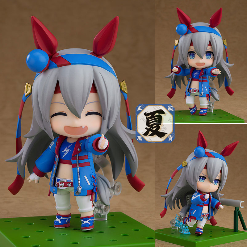 《夏本舖》代理 GSC 黏土人 2703 賽馬娘 Pretty Derby 玉藻十字 賽道 閃電特效件 獸耳 髮箍 Q版