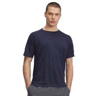 Under Armour 男 Tech Textured 短T-Shirt-1382796-044
