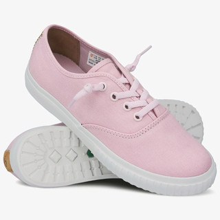 正品Timberland 女款 粉色帆布休閒鞋 （6.5號/23.5公分）