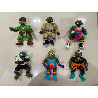 單售 90s Playmates TMNT 彩星 忍者龜 反派角色 公仔 人偶 B