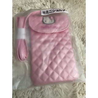 全新 日本購入 正版Hello kitty 手機掛袋