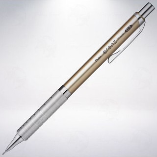 日本 飛龍文具 Pentel Orenz Metal Grip 2代 0.3mm 自動鉛筆: 香檳金