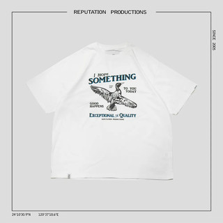 REPUTATION PRODUCTIONS D-TEE.SS - 鴨子設計短tee / 白