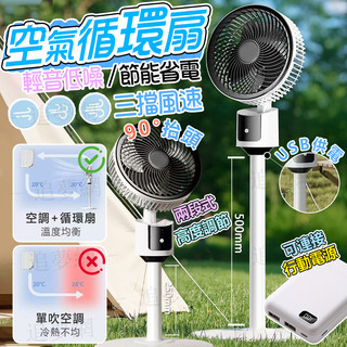 🚀贈送豆腐頭🚀 循環扇 空氣循環扇 循環風扇 立式風扇 電風扇 家用風扇 戶外風扇 usb風扇 涼風扇 立扇 風扇