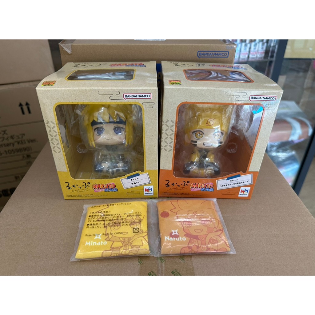 (塔比樂玩具)代理版 MH LOOK UP 抬頭系列 火影忍者 漩渦鳴人 & 波風湊 特典套組