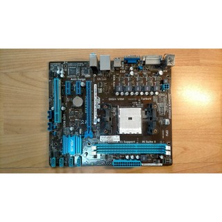 A.FM2+主機板-華碩 F2A55-M LK/CM1435/DP_MB DDR3雙通道 USB 2.0 直購價398
