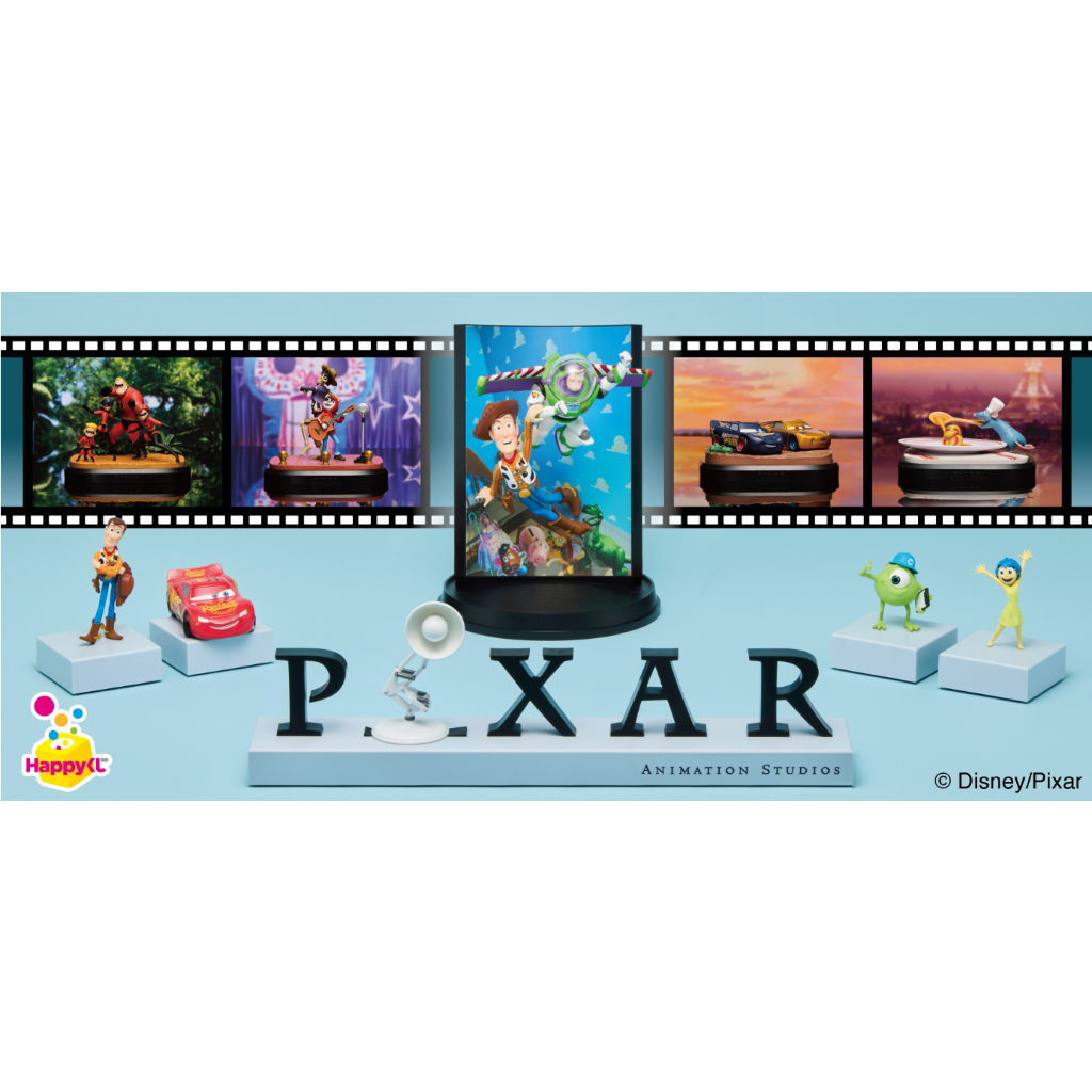 [現貨]快樂賞 皮克斯 2025皮克斯全明星角色 Pixar Happy賞 小賞 明信片書 密封罐 橡膠吊飾 貼紙