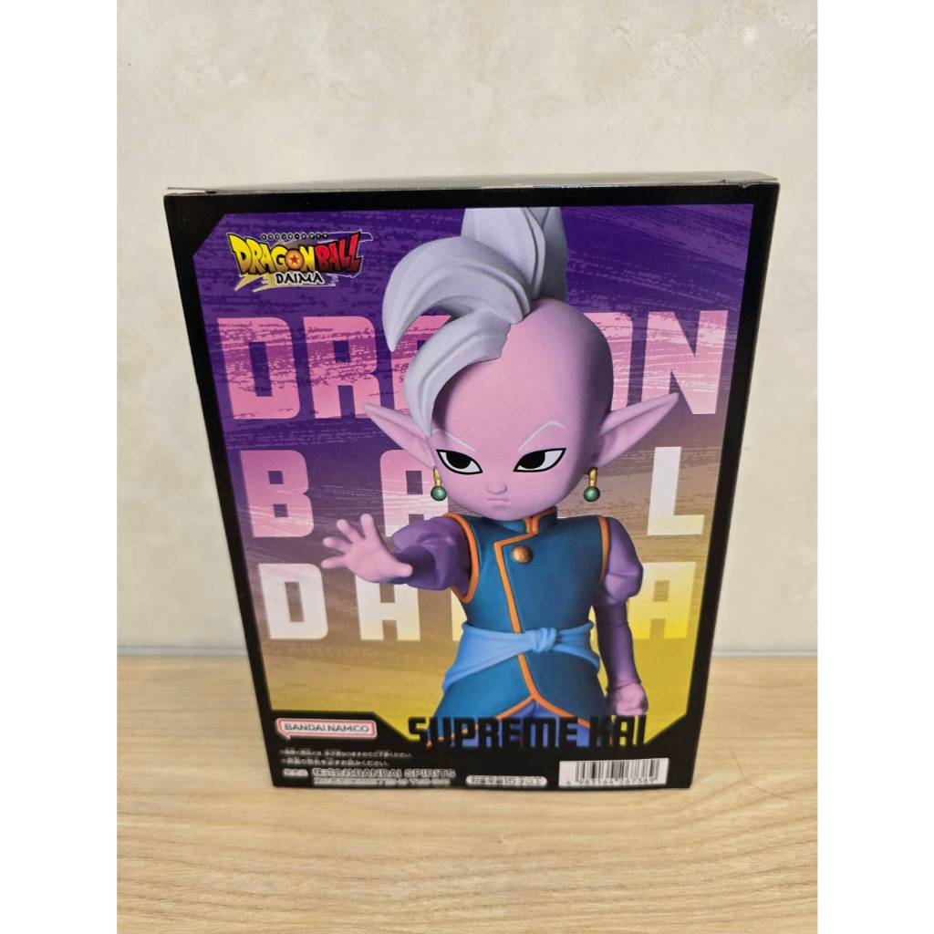 全新 金證 日版 七龍珠 DAIMA 界王神 東界王神 縮小版 Mini 附壓背景克力片 Dragon Ball