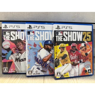PS5 MLB The show 23 / 24 /25 美國職棒大聯盟2025 / 2024 日版 英文 狀態良好