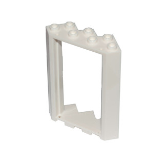 【金磚屋】28327WT1 LEGO 樂高零件 White Door, Frame 4 x 4 x 6 Corner