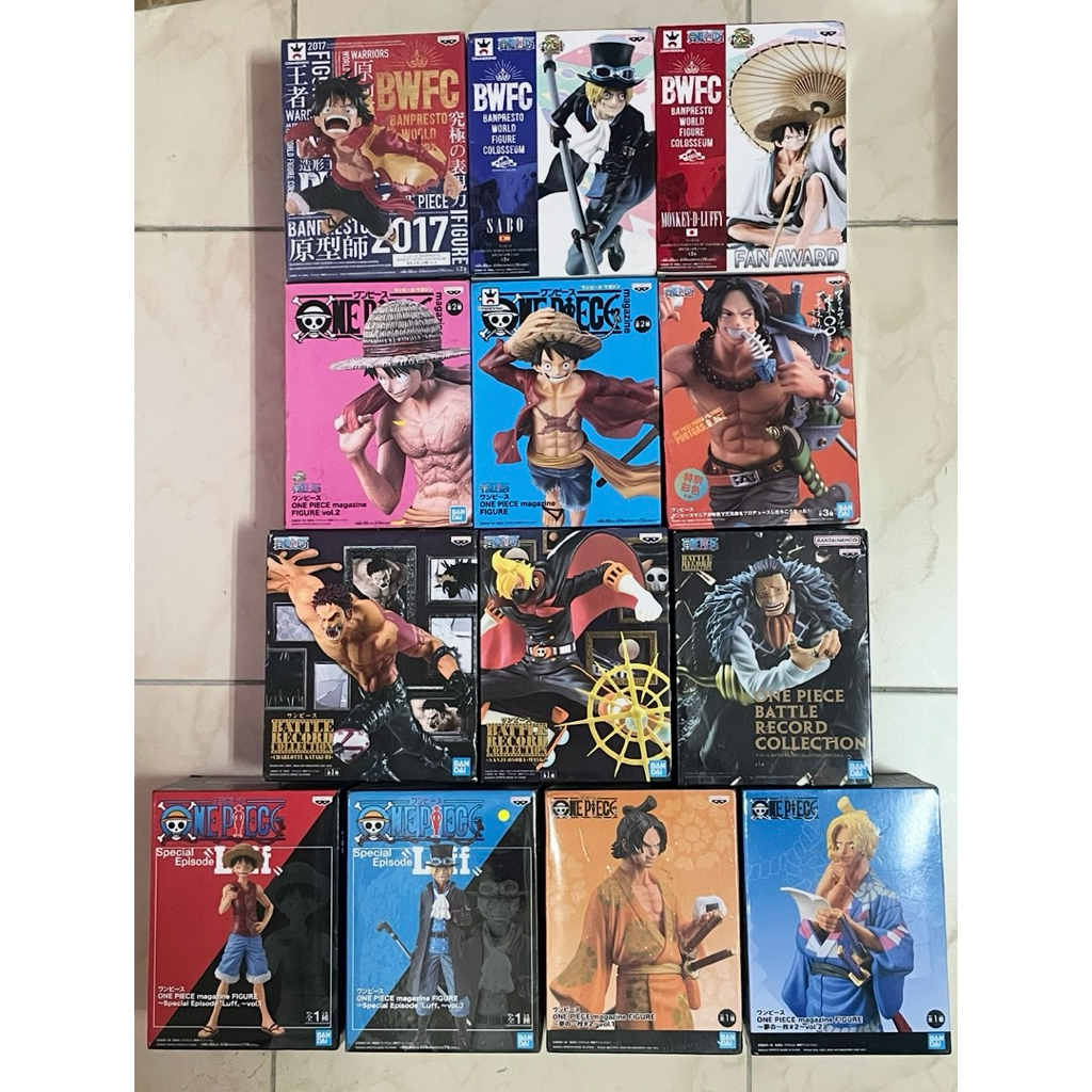 ［正版］海賊王 各款寬盒公仔 ⭐️魯夫、艾斯、薩波、索隆、香吉士、卡塔庫栗、鷹眼、克洛克達爾、娜美、喬巴、卡普 …⭐️
