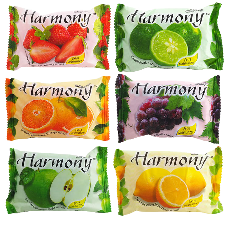 【批發價】 香皂 Harmony 水果香皂 印尼水果香皂 70g/顆 肥皂 清潔 洗手皂
