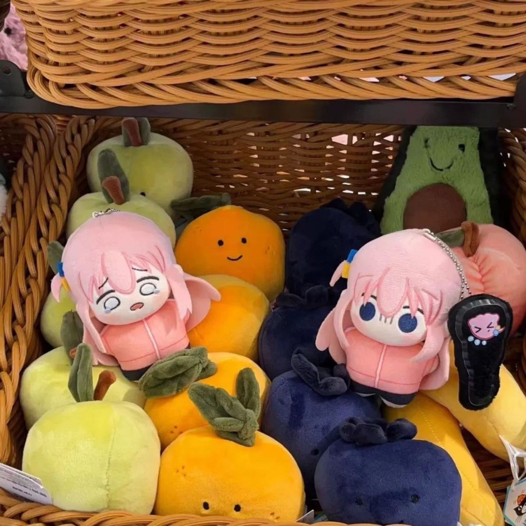 🌟玩物研究所🌟原創 孤獨搖滾動漫周邊玩偶掛件10cm印花同人後藤一裏波奇醬娃玩偶  孤獨搖滾玩偶 孤獨搖滾超萌掛件