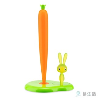 【易生活】ALESSI 兔兔紙巾架 BUNNY &CARROT KITCHEN ROLLS #ASG42 GR