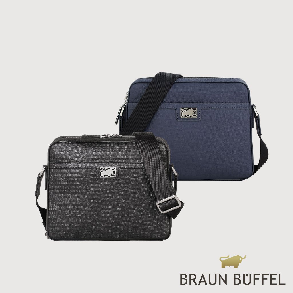 【BRAUN BUFFEL 德國小金牛】台灣總代理 安德勒 斜背包/BF531-62