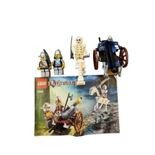 【LEGO 樂高】 Castle 7090 樂高 城堡 皇冠 骷髏騎士 弩車攻擊