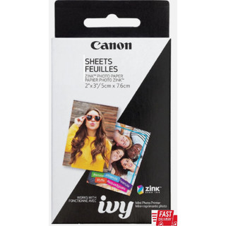 Canon 佳能 相印機用 原廠ZINK 2x3相紙 可黏貼 免墨水 iNSPiC IVY