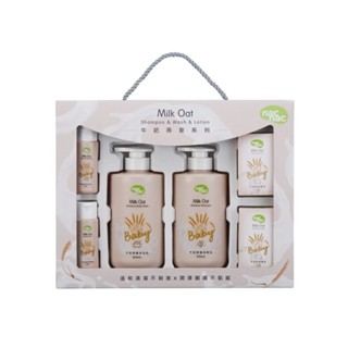 【nac nac】牛奶燕麥皂潔膚禮盒(6件組) 媽媽好婦幼用品連鎖