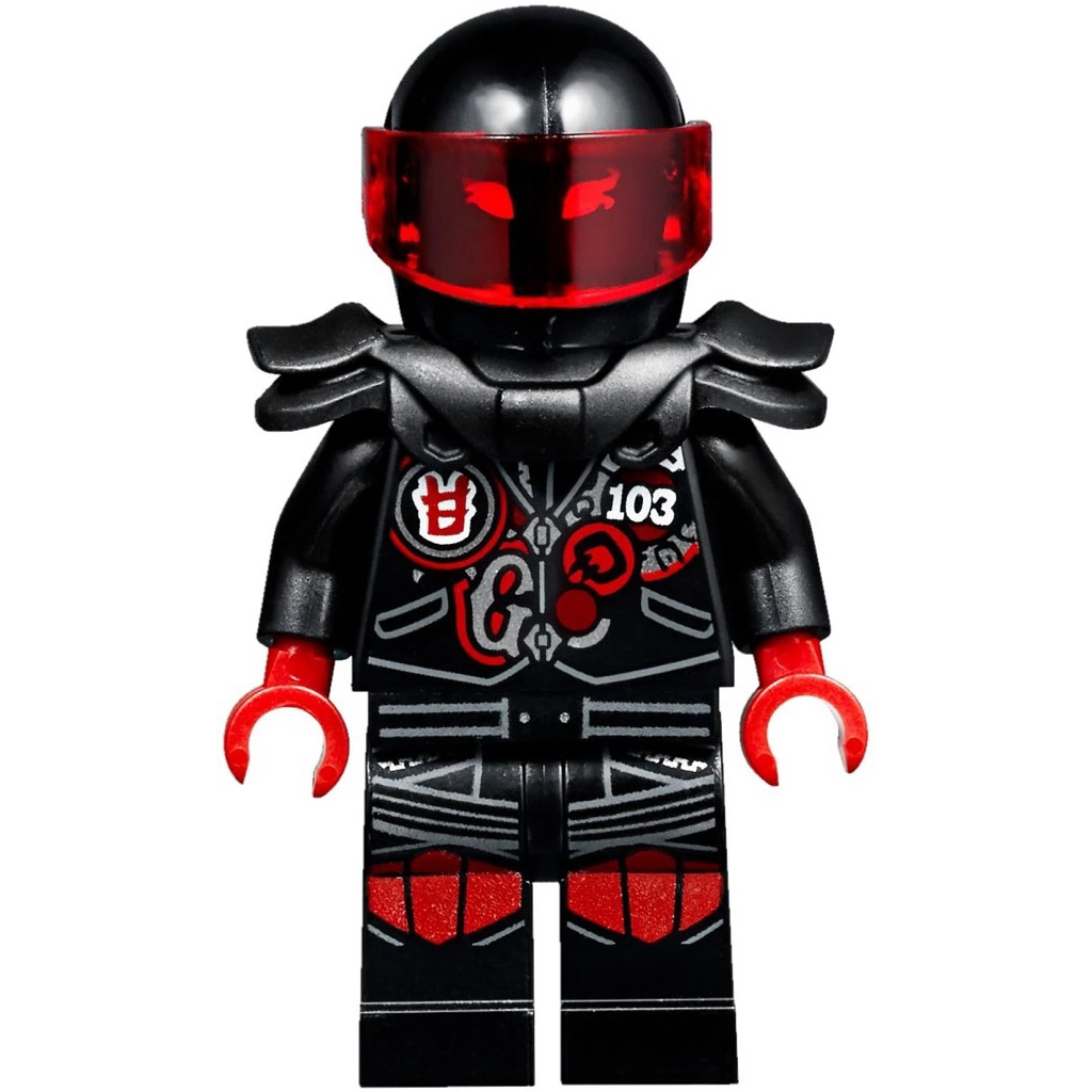 樂高LEGO 旋風忍者 njo385 MR.E E先生 紅面具 70639 70643