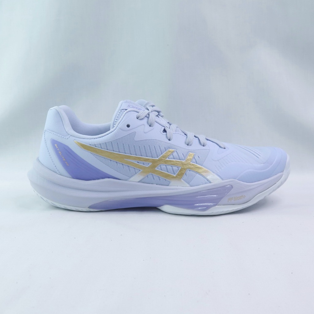 ASICS 1052A075400 SKY ELITE FF 3 男女 排羽球鞋 漸層藍紫/香檳金【iSport愛運動】