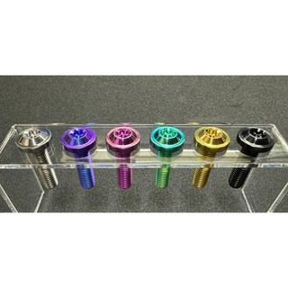 Ti6Al4V鈦合金飛碟頭排骨固定螺絲螺絲勁戰1~5代用