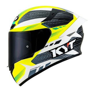 KYT 安全帽 TT-COURSE(TTC) 彩繪 #G 黑黃 金屬排齒扣 全罩