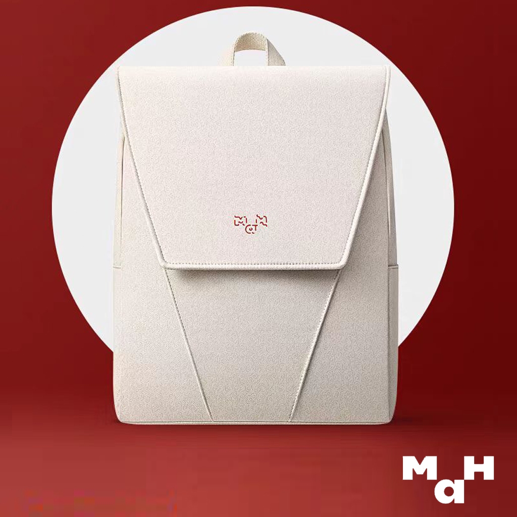 【蛇年系列】MAH簡約雙肩包女休閒輕便大學生上課書包電腦背包潮 男包 女包 男女共用 日系包包 設計師款
