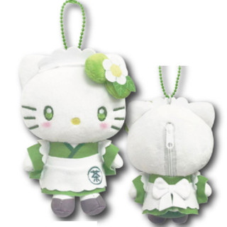 妮可日貨 日本 SANRIO 三麗鷗 HELLO KITTY 抹茶 KT 變裝 吊飾 掛飾 鑰匙圈 擺飾