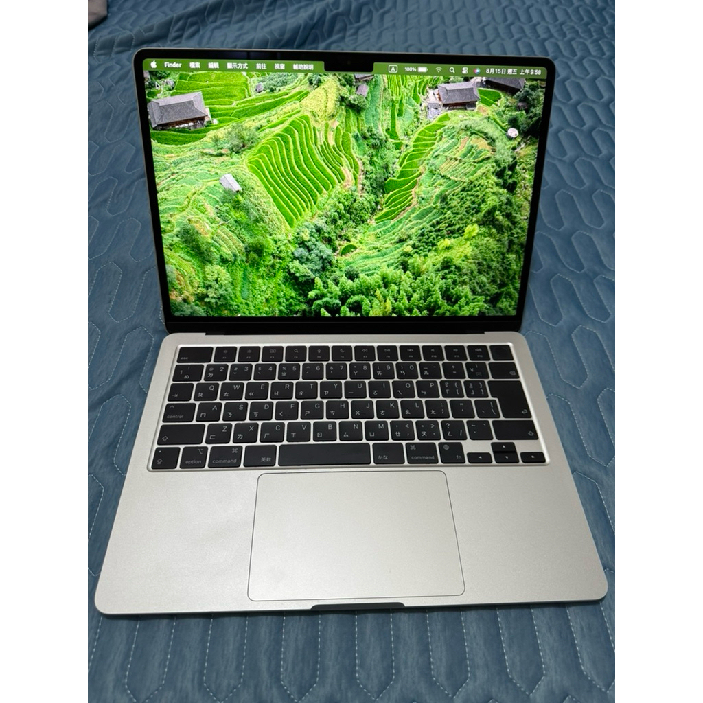 訂製版Macbook Air M3 24G / 512G 2024 A3113 13吋 星空色 保固到25/9/25