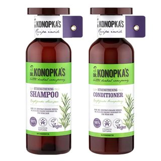 【Dr. Konopka's 珂諾譜】歐洲天然有機 光澤Q彈洗髮精 500ml 光澤Q彈潤髮乳 珂諾譜洗髮精