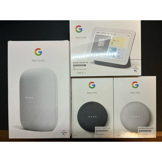 台灣公司貨 全新 展示福利品 Google nest google audio google hub智慧音箱 智能家居