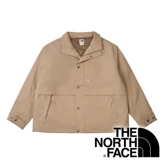 【THE NORTH FACE 美國】男Dryvent兩件式防水夾棉外套『蘑菇灰/摩卡棕』NF0A8DUC