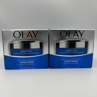 【歐蕾】OLAY長效保濕凝露50g經典鎖水20倍精華Q彈水嫩清爽水活補水多元修護透白光塑淡斑高效新生緊緻護膚PROX晚霜