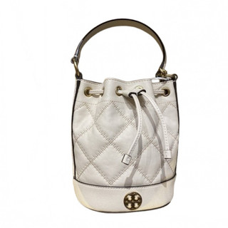 近全新 Tory Burch Willa 菱格水桶包