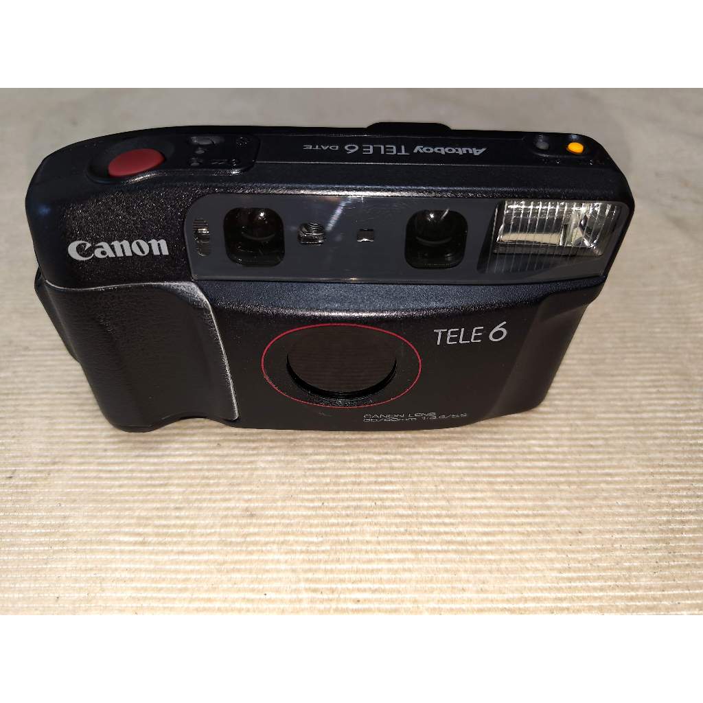 CANON Autoboy Tele 6雙定焦全幅及半格自動對焦底片機