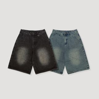 【QUEST】現貨 QUEST VINTAGE WASH SHORTS 復古水洗 七分牛仔褲 兩色