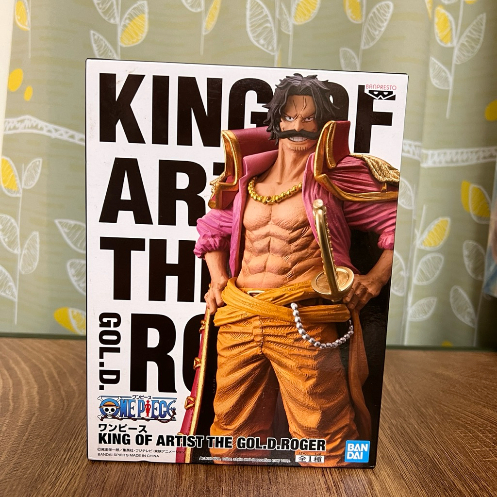 全新 現貨 正版 KOA 藝術王者 羅傑 KING OF ARTIST 哥爾·D·羅傑 公仔 哥爾羅傑 景品