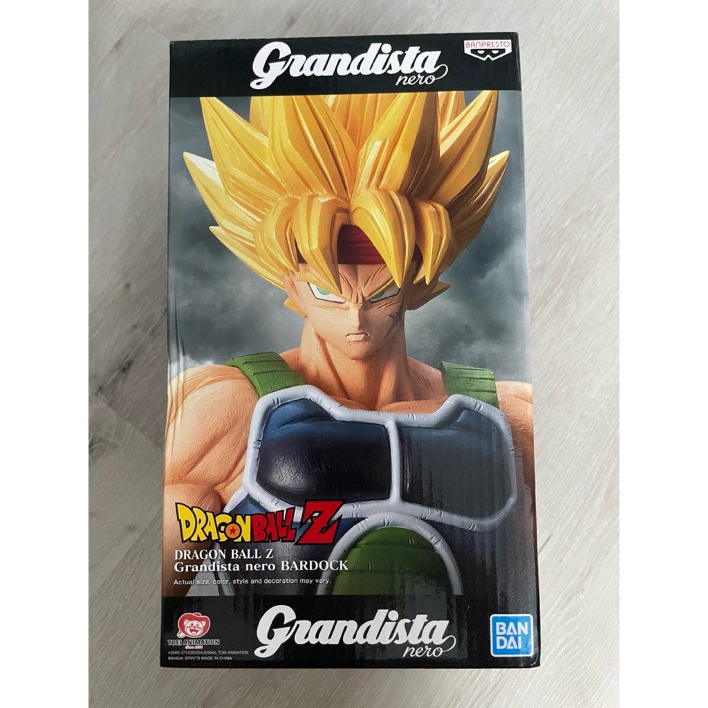 七龍珠Z景品 GRANDISTA Gros系列 超級賽亞人巴達克 黑髮巴達克雙頭雕替換(代理版 全新未拆)