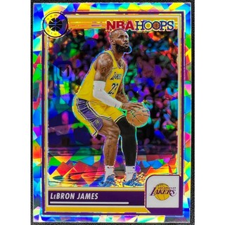 NBA 球員卡 Lebron James 2023-24 Hoops Premium Ice Prizm 碎冰亮