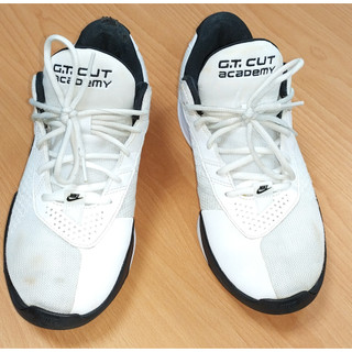 Nike 籃球鞋 Air Zoom GT CUT Academy EP 男 FB2598100 白黑 us9.5