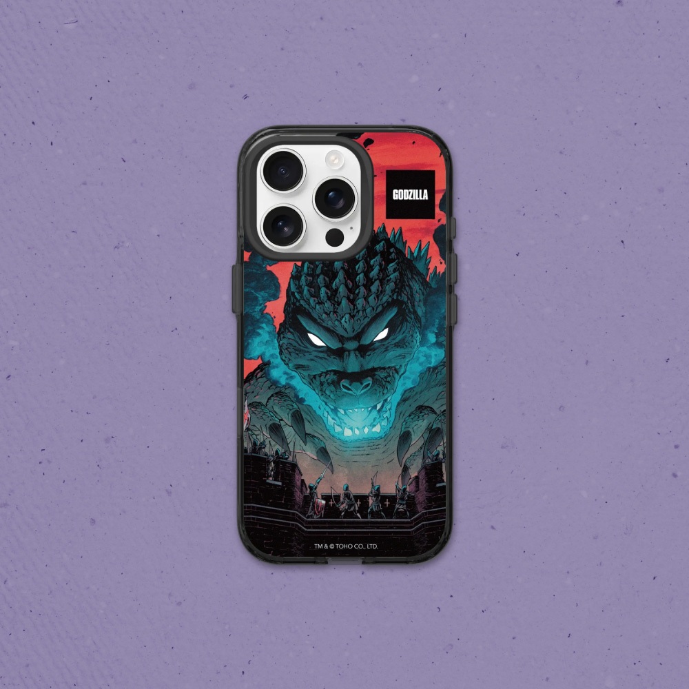 犀牛盾適用iPhone JellyTint(MagSafe兼容)透明防摔磁吸手機殼∣哥吉拉 Godzilla/宇宙熵增